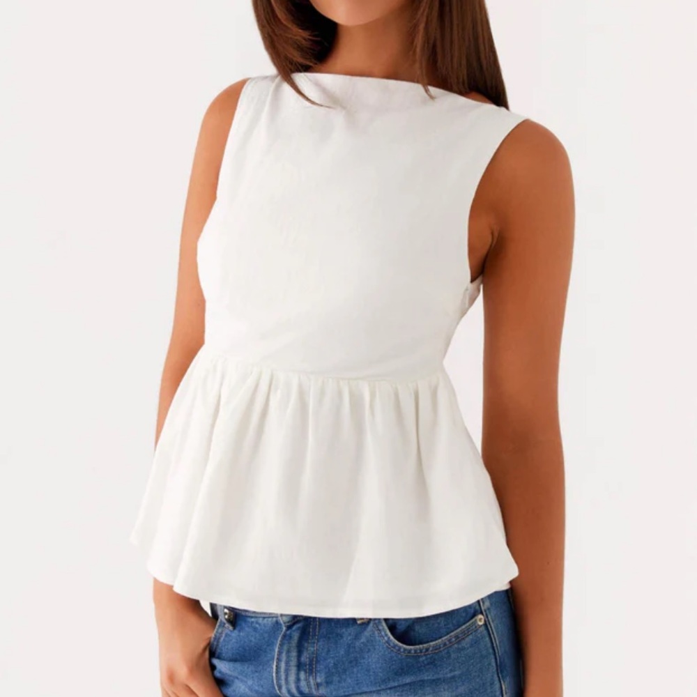 Peppermayo Sallie Linen Top